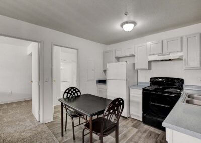 Kensington Suites | Short-Term Rentals Long-Term Living in Las Vegas | One Bedroom | Kitchen Area