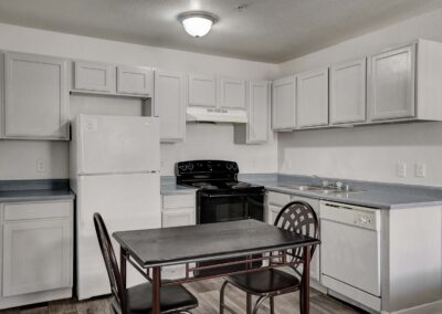 Kensington Suites | Short-Term Rentals Long-Term Living in Las Vegas | One Bedroom | Kitchen Area