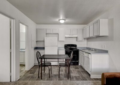 Kensington Suites | Short-Term Rentals Long-Term Living in Las Vegas | One Bedroom | Kitchen Area